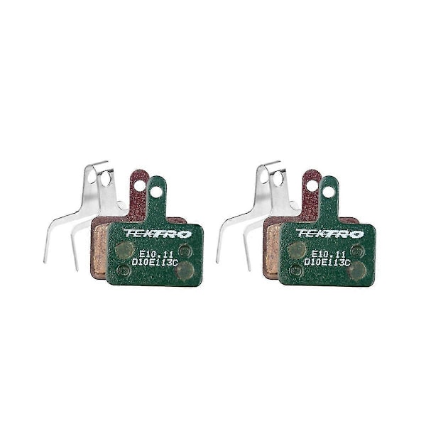 OEMG 2 Par E10.11 Bromsbelägg för cykel Hydraulisk skivbroms kompatibel med M335 395 Metall Cykel P