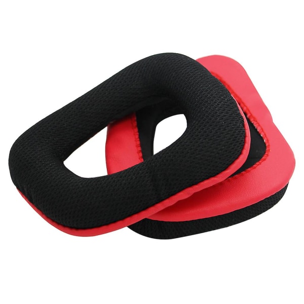 Earpads For G230 G430 G930 G35 F450 Gaming Headset Black & Red