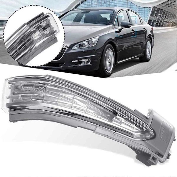 Bil Høyre Sidespeil Blinklys for DS5 C4 508 2010-2016 6325J4 6325J5