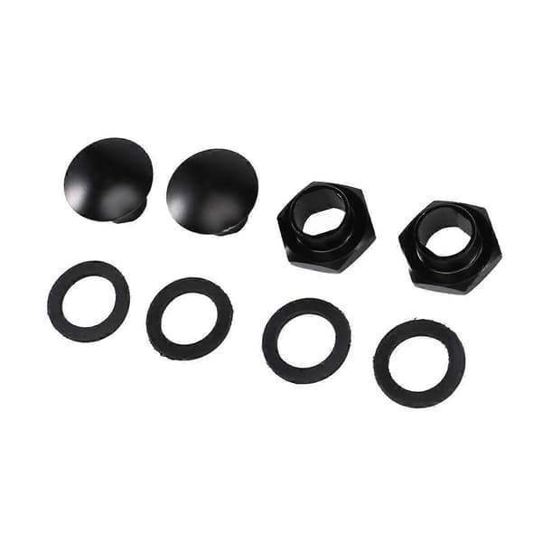 Hardware-sæt til bagrude glasstiver, passer til Honda Civic 92-95 Hatchback EG6 CRV Sort