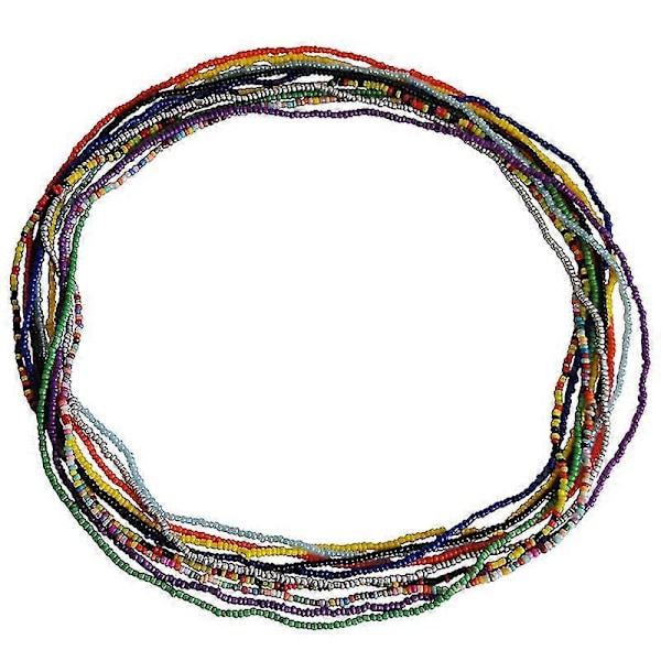 Boho-tyylisiä kerrostettuja vyötäröketjuja rantahelmillä, vatsan ja vartalon ketju, muodikkaat vyöt, vartalon korut naisille