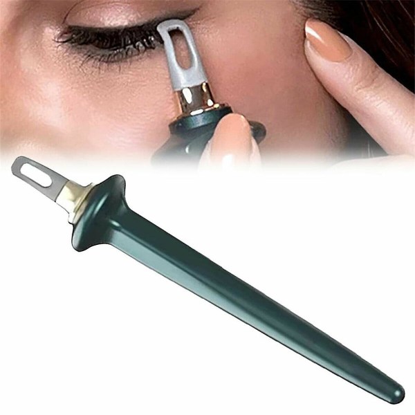 Enkel eyeliner utan hopp - silikon eyeliner borste - eyeliner verktyg för nybörjare - makeup eyeliner guide verktyg