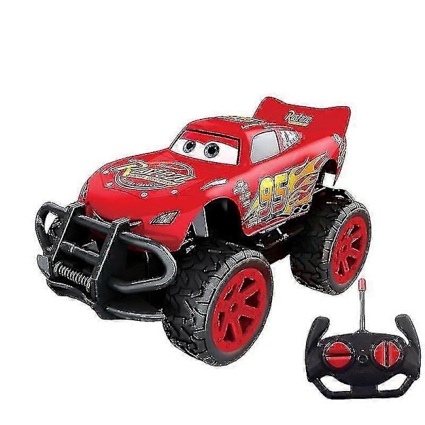 Pixar Cars 1:24 Lightning McQueen RC-ohjattava auto, Mobili-zatio joululahja, syntymäpäivälahja 12
