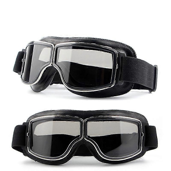 Retro Aviator Motorcykelbriller
