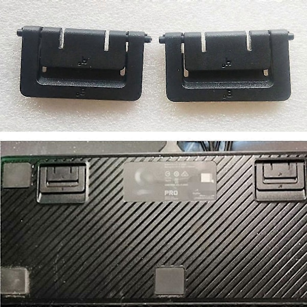 2-pack tangentbordfäste benstöd för Logitech G610 G810 Gpro tangentbordsreparation