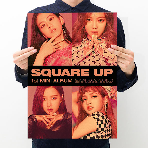3 kpl BlackPink -ryhmän Maxi-julisteita