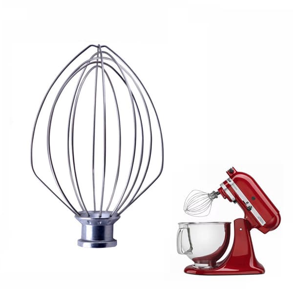 Visp i rostfritt stål för Kitchen Aid 6QT