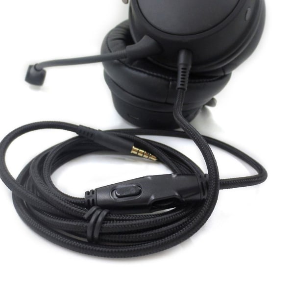 Gaming Headset-kabel 60 tommer støydempende for Hyperx Cloud/cloud for Alpha