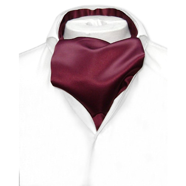 Vesuvio Napoli ASCOT Solid Cravat Herre Slips