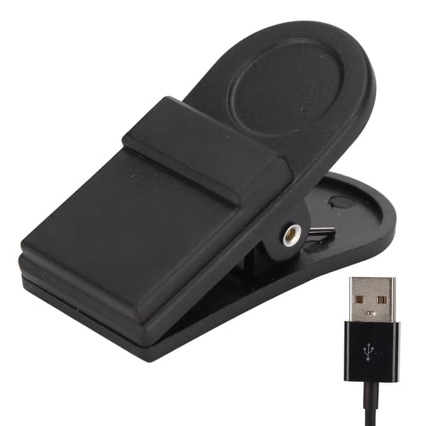 USB Smart Watch Oplader Ladekabel til Garmin Fenix Chronos Smartwatch Sort