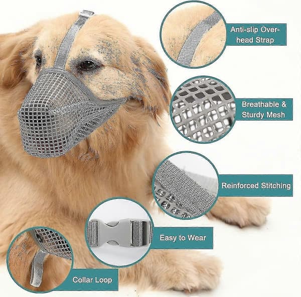 Justerbare Stropper Myk Mesh Hundekurv