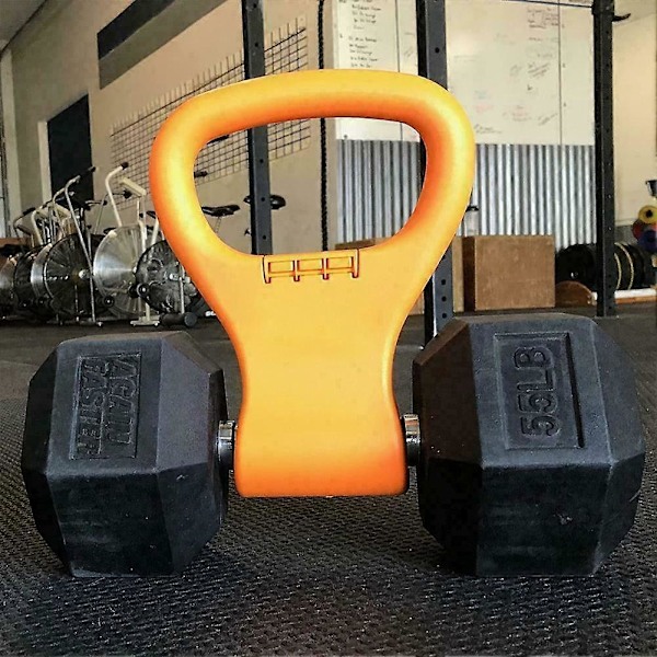 Painonkahva Kahvakuula Säädettävä Kannettava Matka Harjoitteluväline (1 kpl Oranssi)