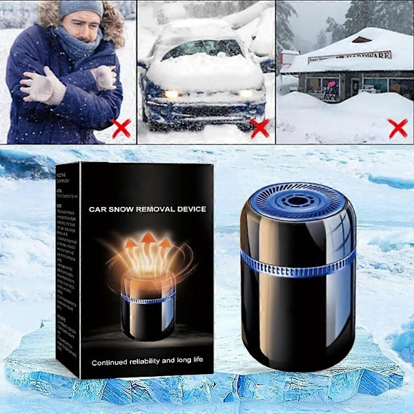 Elektromagnetisk Ismelting Deicer Vinterbil Vindrute Frostvæske Snøfjerner