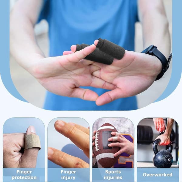 Finger Ishylser 2 Ispakker for Fingre, Tommler og Tær Varm Kald Terapi for