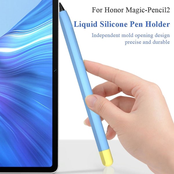 For Honor Magic-Pencil 2 Soft Liquid Sleeve Cover Pen Holder Protective Skin Case Non-Slip Smooth Gr