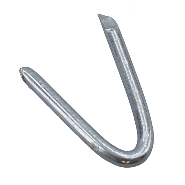 40mm galvaniserte U-spiker kraftige stifter for ledninger gjerdenetting 280 stk