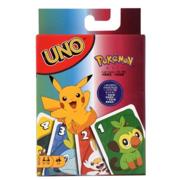 2024 Nytt kortspel UNO Solitaire Brädspelskort Familjefestspel Barnfödelsedagspresent Pokemon