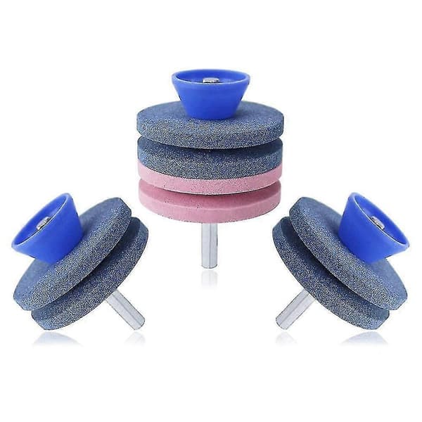 3 stk. sliper for gressklipperkniver, gressklippersliper, slipehjul