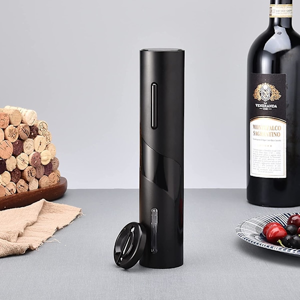 Trådlös Elektrisk Korkdragare, Automatisk Elektrisk Korkdragare, Professionell Vinförare, Batteridriven Elektrisk Flasköppnare Med Foliebrytare, Present För Vinälskare