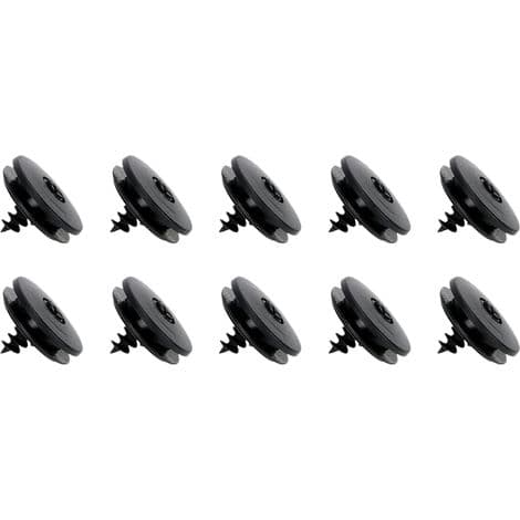 10 stk. universelle bilmatterklips, 3-i-1 bilmattefeste, bilmattefestebraketter, bilmattefester