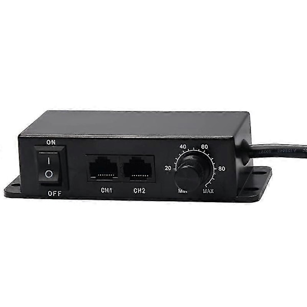 Dc 0-10v Dimmer Switch Serieforbindelses Synkronstyring Rotations On/off kompatibel med 0/1-10v Dæmpbar Led