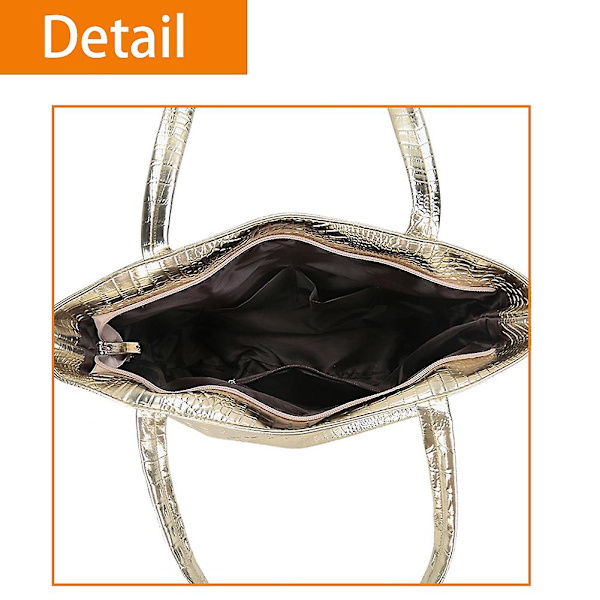 Damer Läder Handväskor, Handväskor, Damer Axelväska, Designer Handväskor, Läder Handväskor-silver