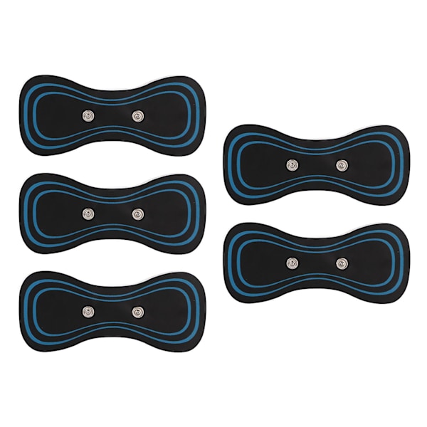 5 st Cervical Massage Pad Mini Bärbar Elektrisk Massagerplåster För Nacke Axel Spondylos (endast Pads)