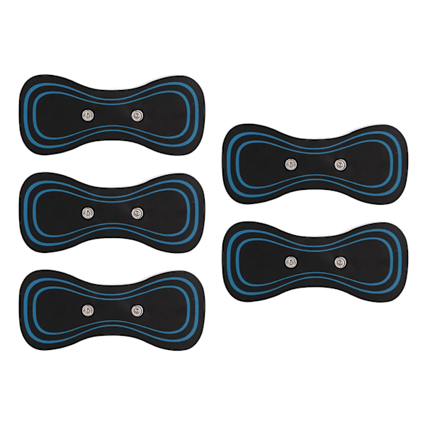 5 stk Nakkemassasje Pute Mini Bærbar Elektrisk Massasje Patch For Nakke Skulder Spondylose (bare Puter)
