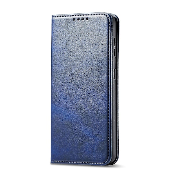 För LG Q7 Kalvtextur Magnetiskt Horisontellt Flip Läderfodral med Hållare & Kortfack & Plånbok