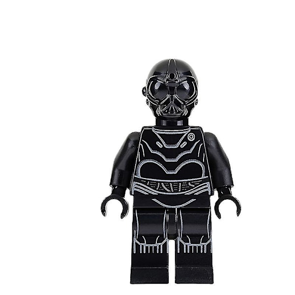 8-delt Star Wars Serie Luke Minifigur Samlet Byggeklodselegetøj Dukke Byggeklodselegetøj
