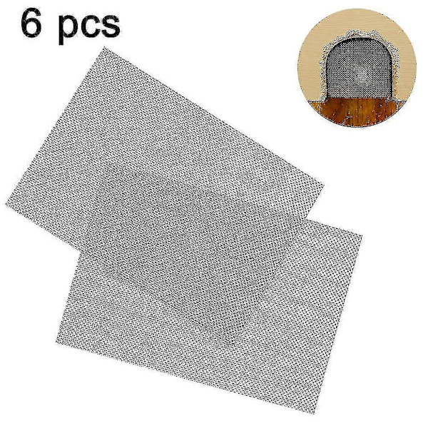 6 stk. Trådnet, Robust Metalnetplader til DIY-projekter Rustfrit Stål Rustfrit Net