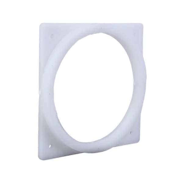 15CM ABS Flens Kobling Veggfeste Luftkanalforbindelse for 15050 Vifte
