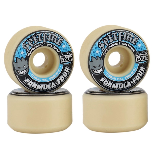 Gatebørsting Hjul Dansebrett Hjul 53mm 99duro Skateboard Hjul, 53mm 99duro Blå