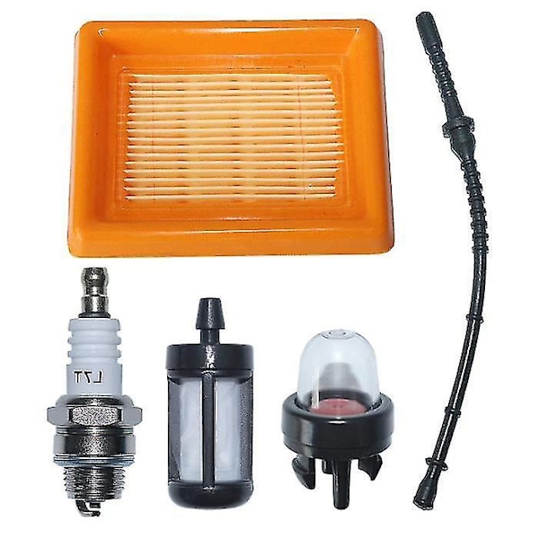 Luftfilter, bensinslange, primerpære til Stihl Fs120 Fs200 Fs250 Fs300 Fs450