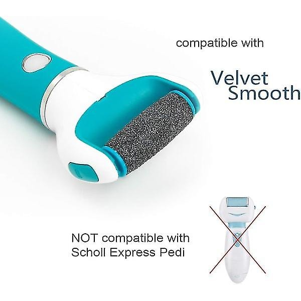 [Pakke med 6] Scholl Velvet Smooth Pedi Udskiftningshoveder Re