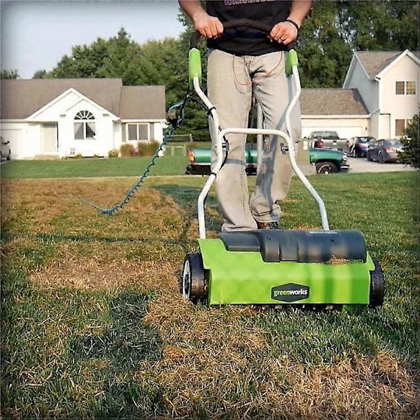18 KPL Korvaavia Sammaleenpoistopiikkejä Yhteensopiva Greenworks 29272 27022 2500600G Teräksisten Ilmastuslaitteen Osien Kanssa