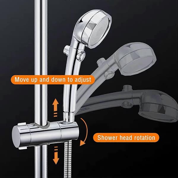 Dusjstang Slider, Justerbar Dusjhodeholder Erstatning Universal