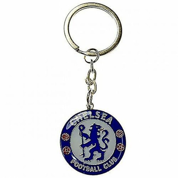 Chelsea FC Crest Enamel Keyring