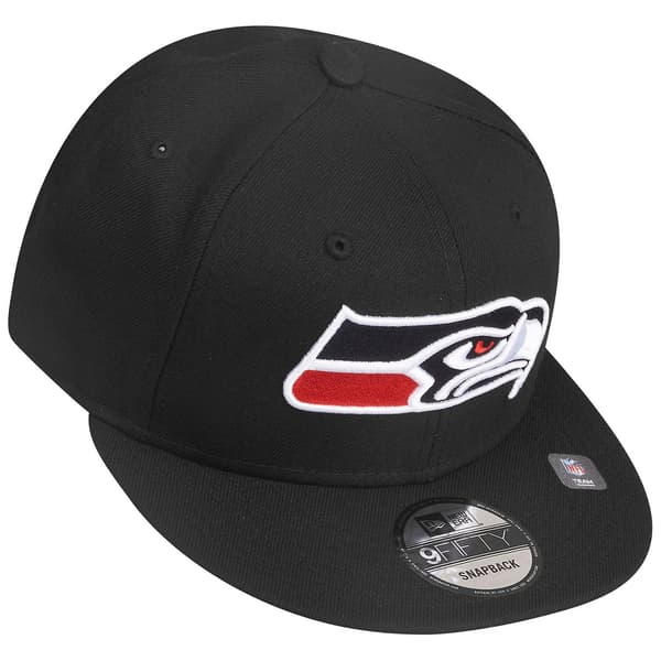 New Era 9Fifty Snapback Cap - Seattle Seahawks sort / rød
