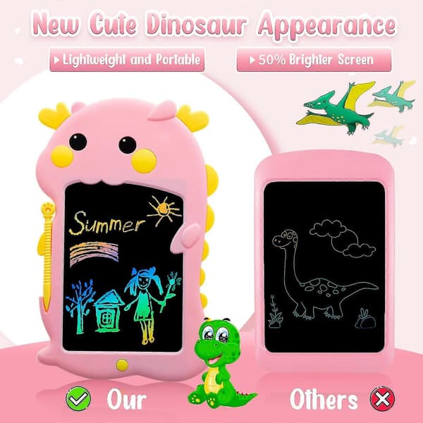 LCD Skriveplade til Børn Ing Board Scribble Doodle Pad Legetøj