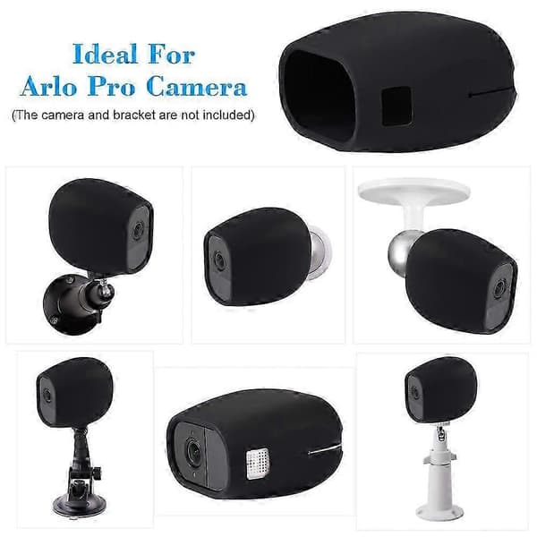 Silikonskydd för Arlo Pro-kameror, säkerhet, väderbeständigt, UV-resistent, kameragummiskydd, 1-pack, 3-pack