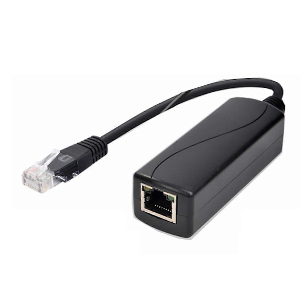 48V til 24V POE-konverter med 100M Ethernet-hastighet PoE til 24 Spenningsregulator Mode B for Passiv