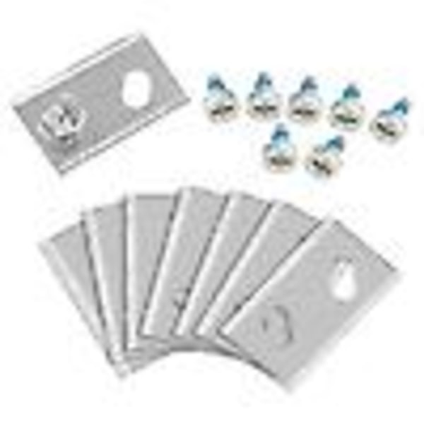 8pcs Stainless Steel Blades for Robomow RK Lawn Robot