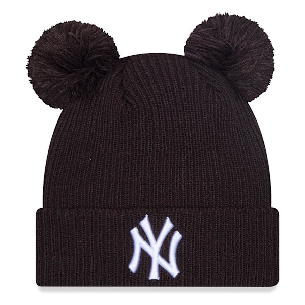 New Era Dam Dubbel Bobble Vintermössa NY Yankees Brun