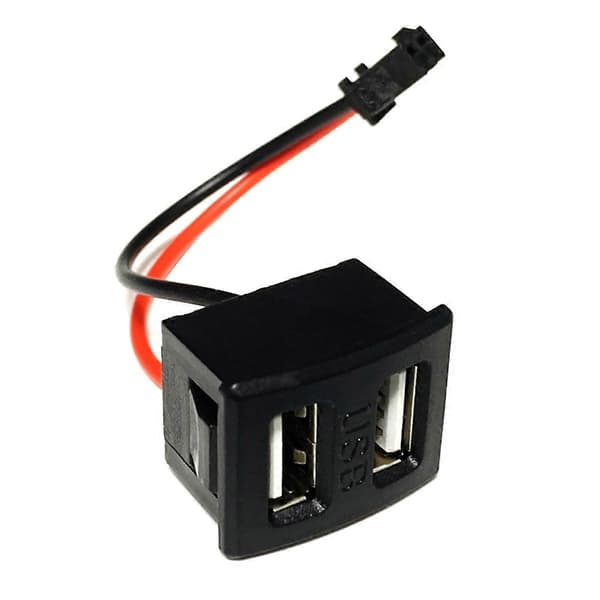 USB Naarasliitin Type-C Kaksikerroksinen Pistorasia