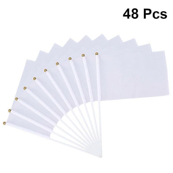 48 stk. Racing Flag Racing Banner Fang Flaget Håndsving Flag Brugerdefineret Flag Lav Dit Flag