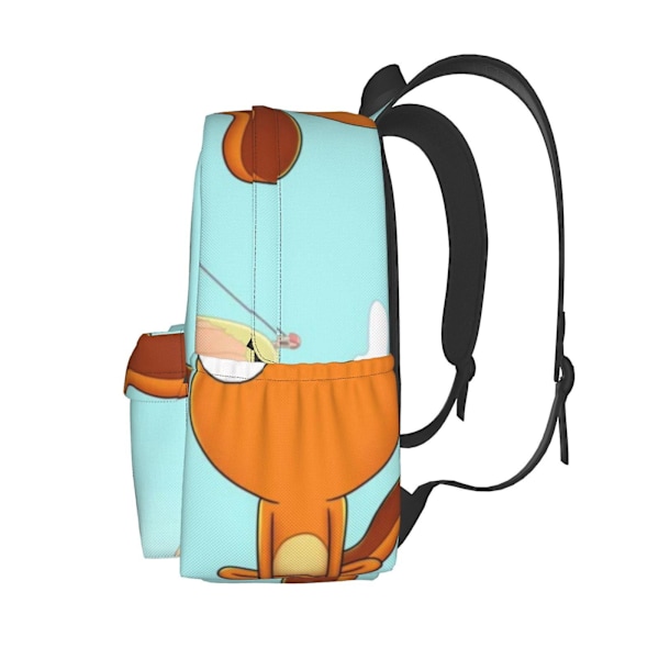 a68 Kiff Squirrel Cartoon Ryggsäck Axlar Laptop Väska Skola Bokväska Unisex Resa Stor Kapacitet Dagryggsäck Portfölj Ryggsäck JJi68
