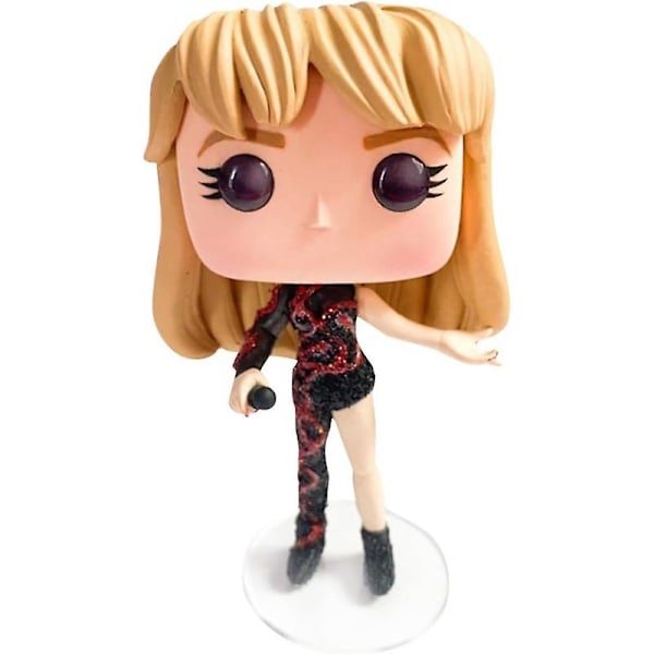Taylor Resin Figurer Pop Sanger Statue Ornamenter Samleobjekter Håndverk Lek Dukke Skulpturer for Musikkelsker Stue Soverom