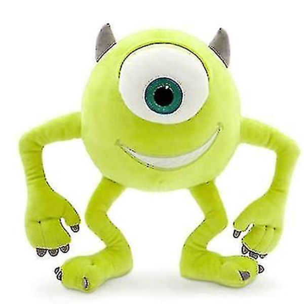 Disney Store Mike Lille blødt plyslegetøj, Monsters, Inc., 27 cm/10, nuttet væsen lavet af blødt stof med stort broderet øje og 3d-horn, Sui Mike - Small