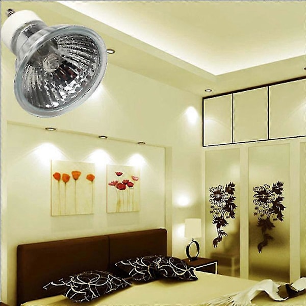 Erittäin Kirkas GU10+C 50W 220V-240V Halogeenilamppu Tehokkaaseen Valaistukseen
